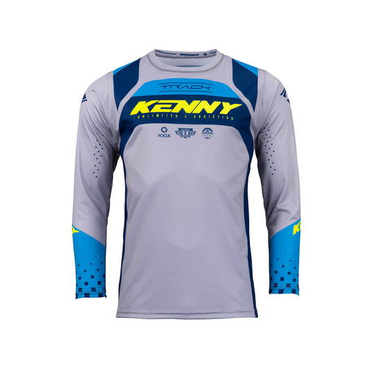 Focus Youth Jersey Navy Neon Yellow