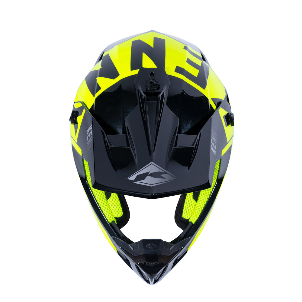 Performance Helmet Black Neon Yellow Silver