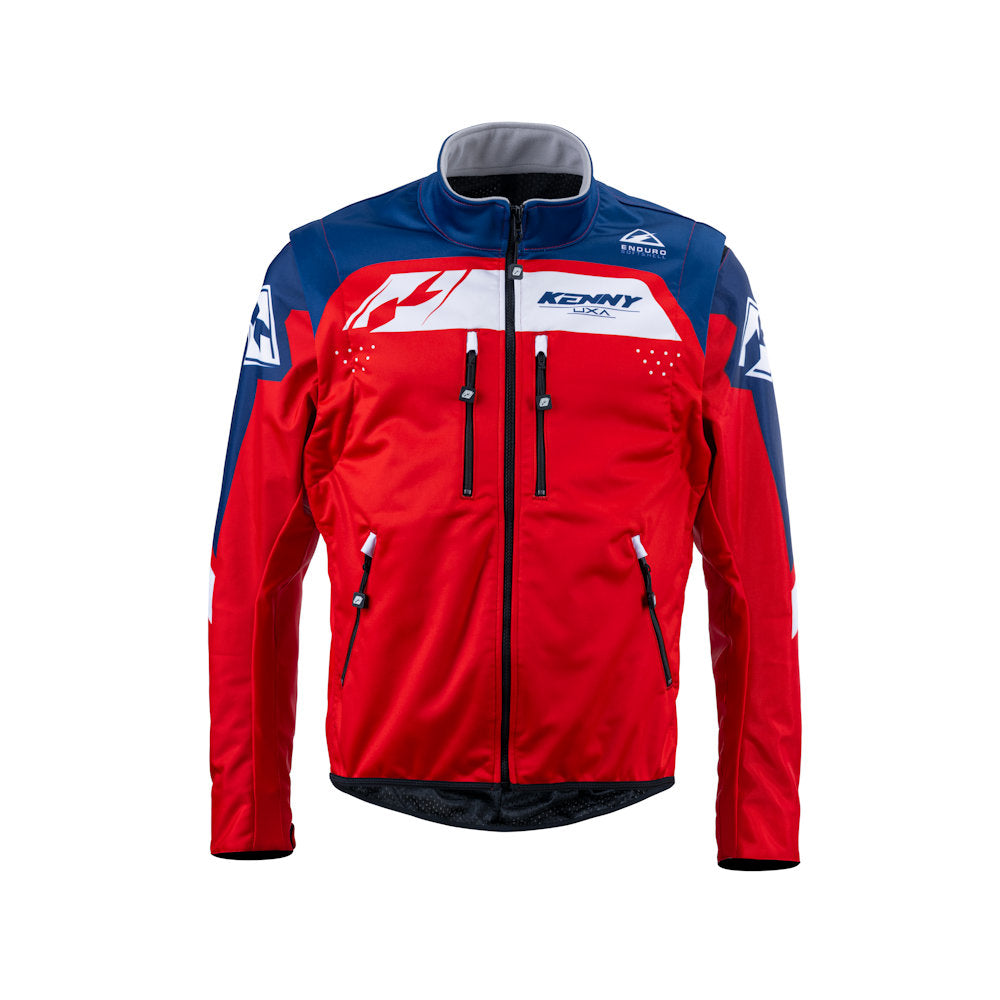 Softshell Jacket Navy Red