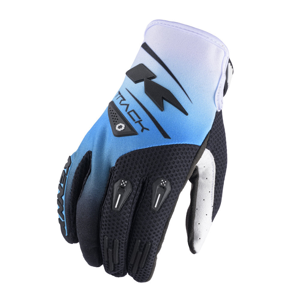 Track Gloves Black Blue