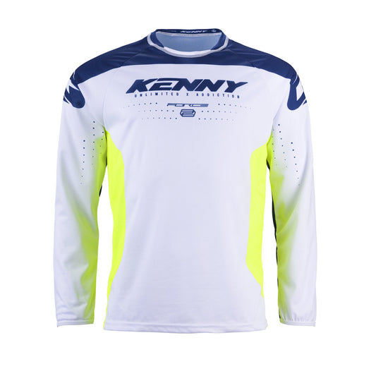 Force Jersey Navy Neon Yellow