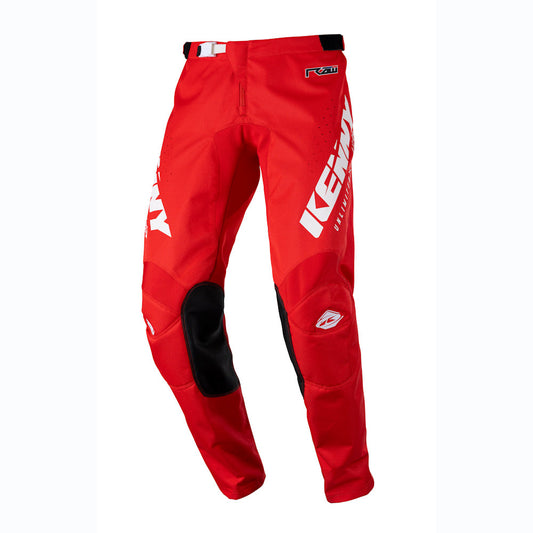 Track Raw Pants Red