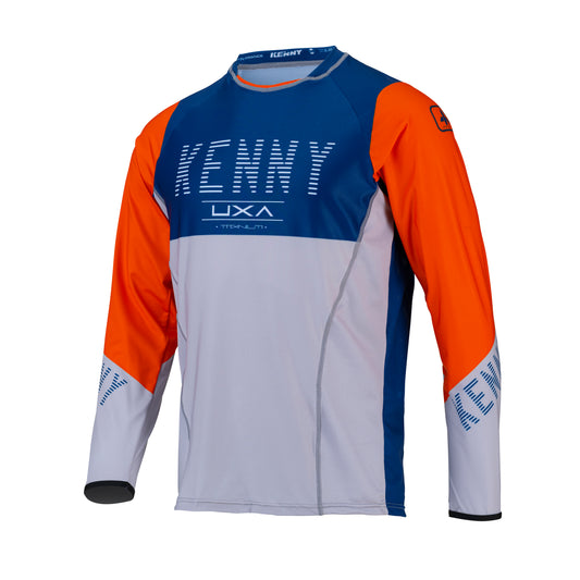 Titanium Jersey Orange Navy