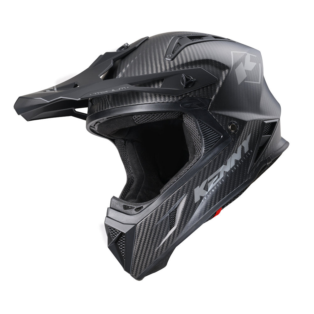 Titanium Helmet Carbon Matt Black