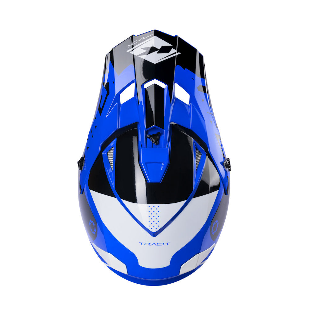 Track Helmet Blue
