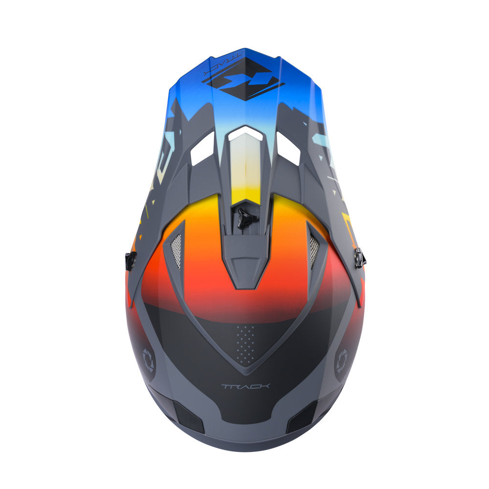 Track Helmet Gradient