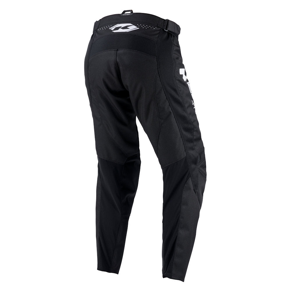 Track Raw Pants Black