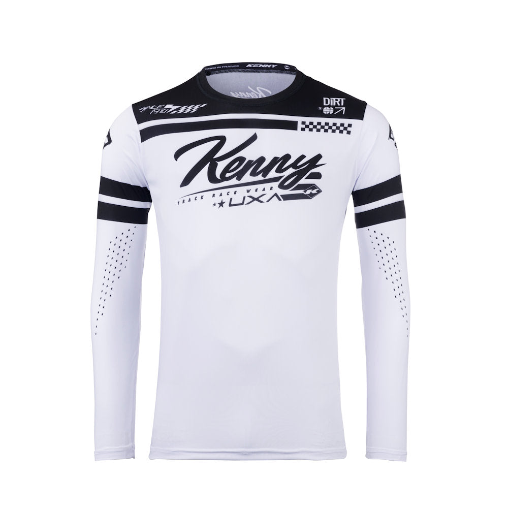 Track Dirt Jersey White