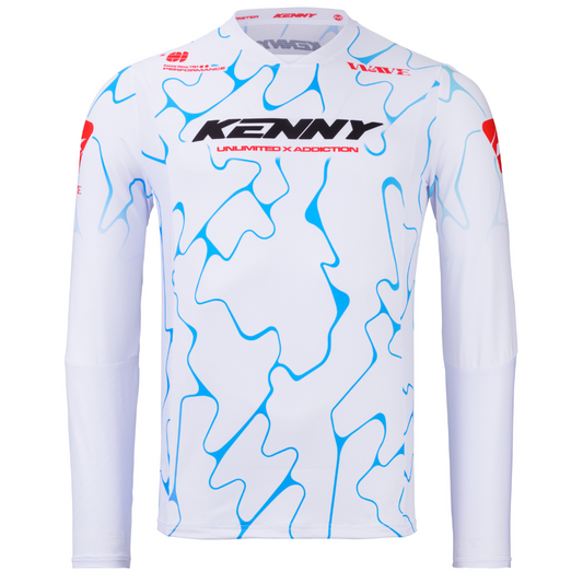 Performance Jersey Wave White