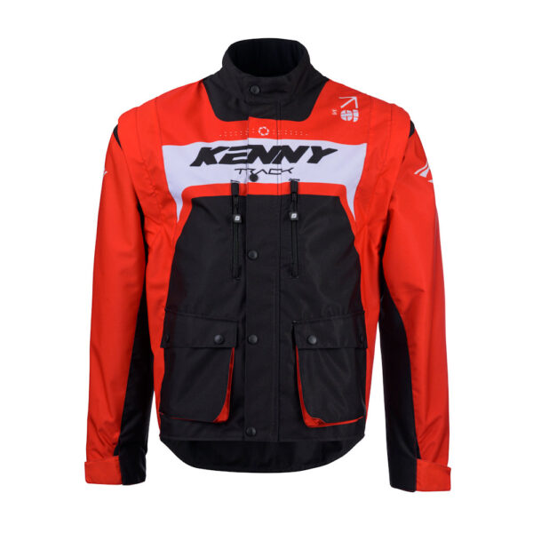 Kenny Track Enduro Jacket - Red