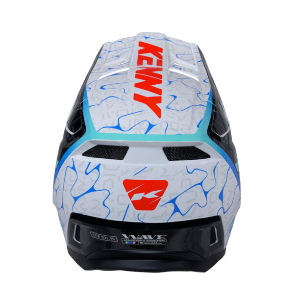 Kenny Performance Helmet - Wave White