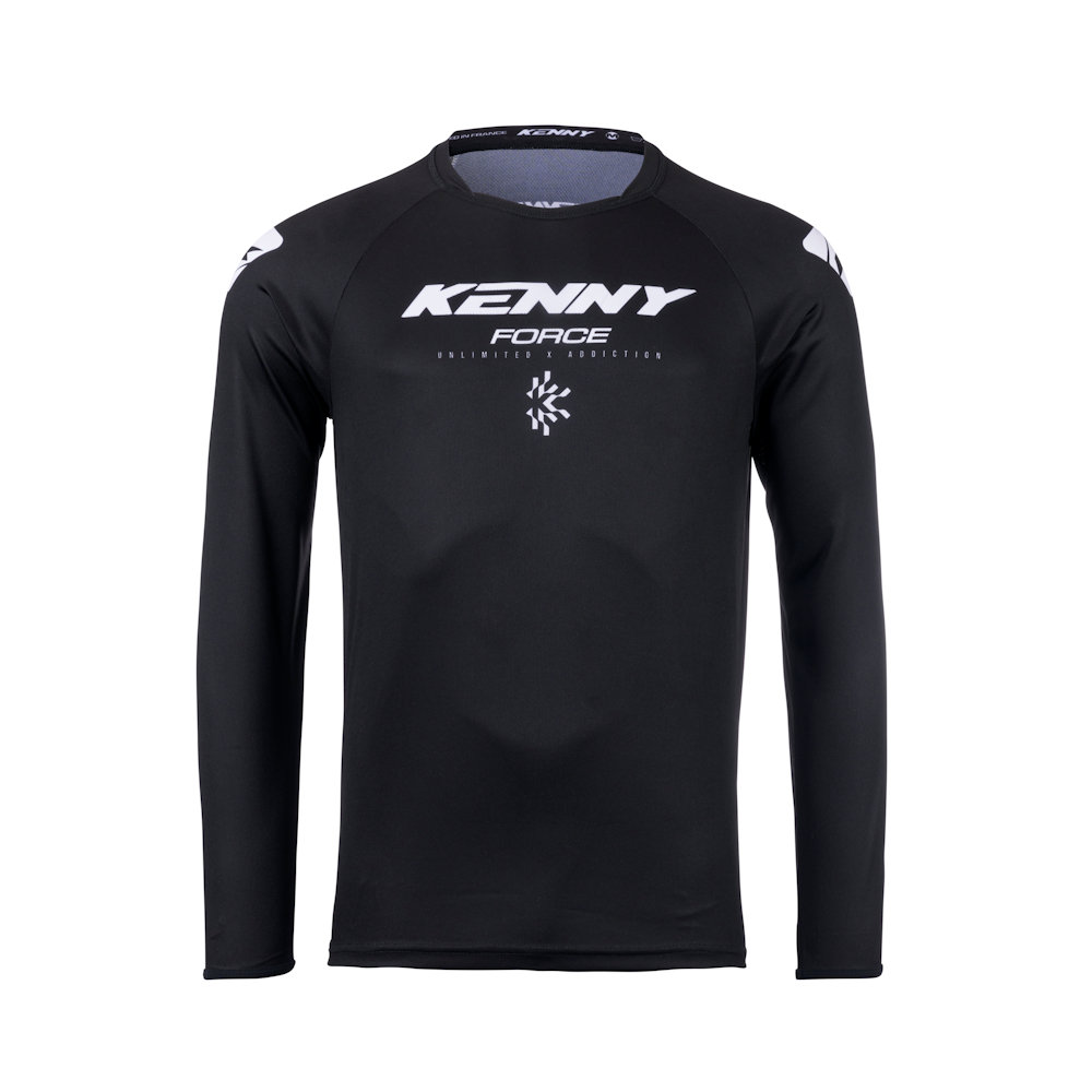 Kenny Force Jersey - Solid Black