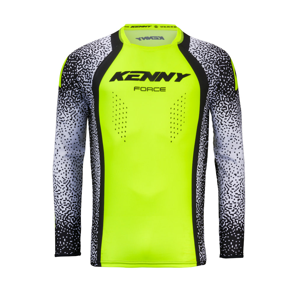 Kenny Force Jersey - Pixel Yellow
