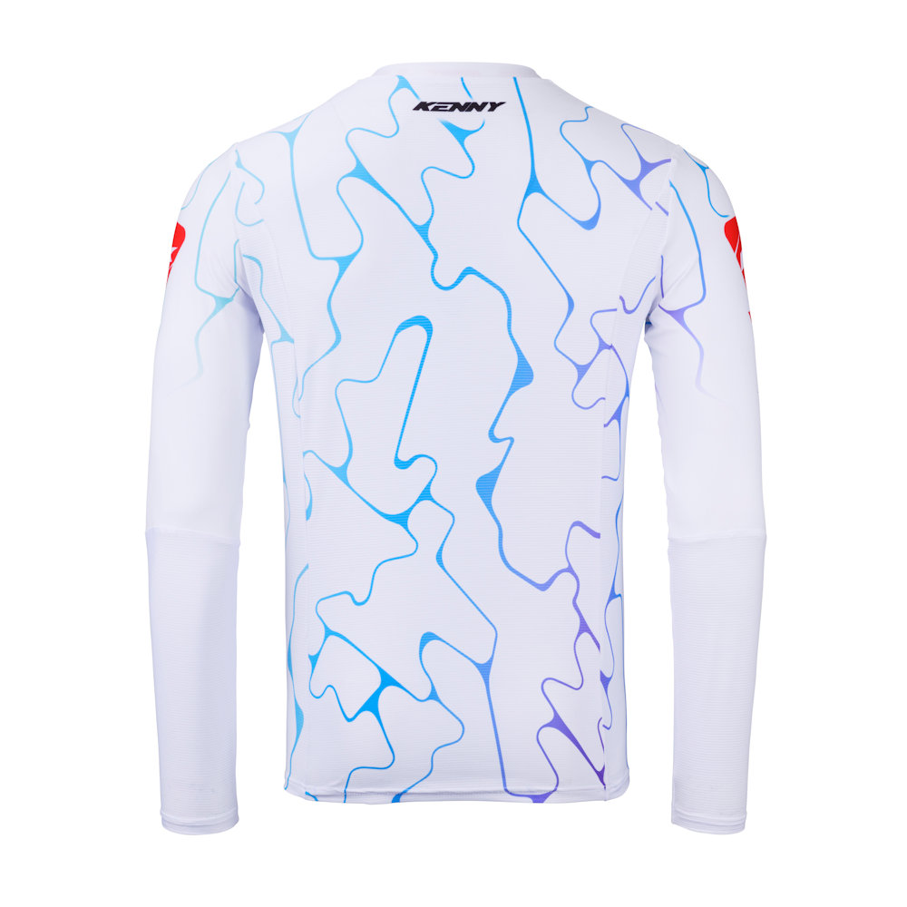 Kenny Performance Jersey - Wave White