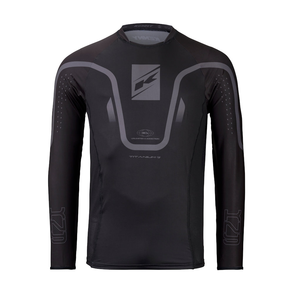 Kenny Titanium Jersey - Black
