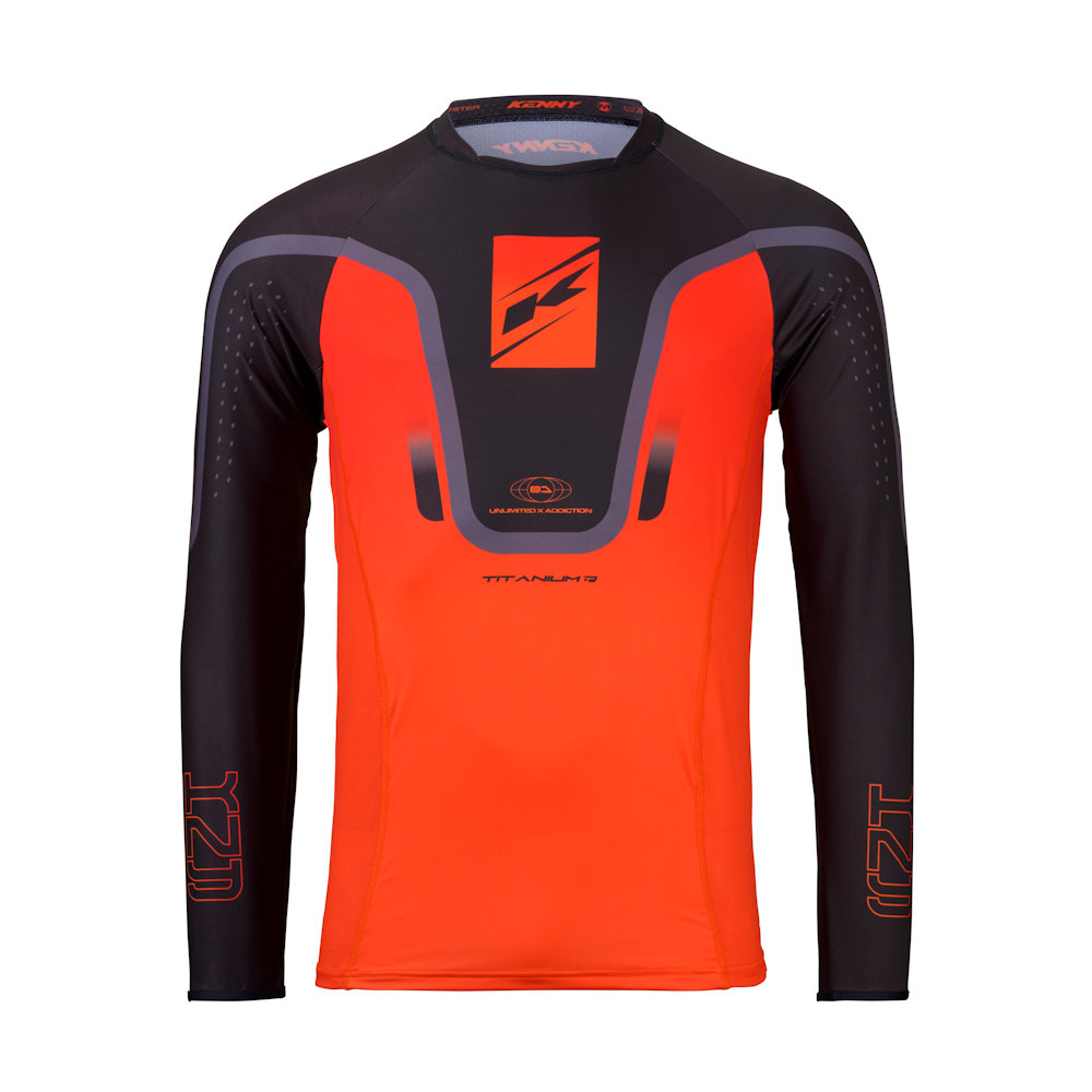 Kenny Titanium Jersey - Orange