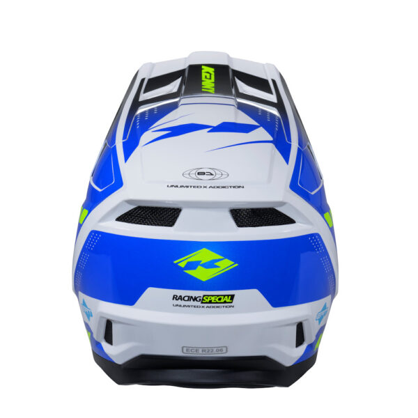 Kenny Performance Helmet - White Blue