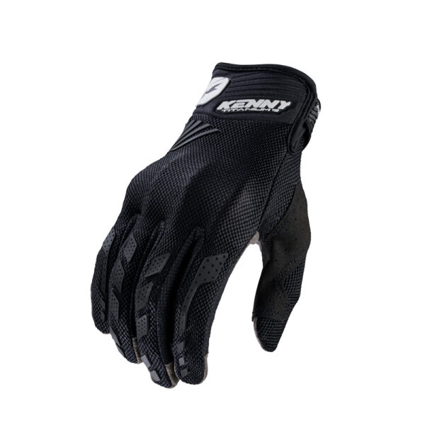 Kenny Titanium Gloves - Black