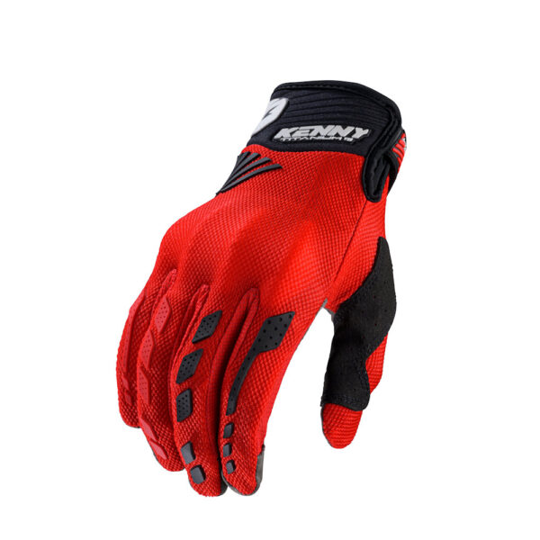 Kenny Titanium Gloves - Red