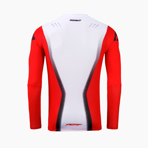27_Perf_Solid_Red_Jersey_Rear Kenny Performance Jersey - Solid Red