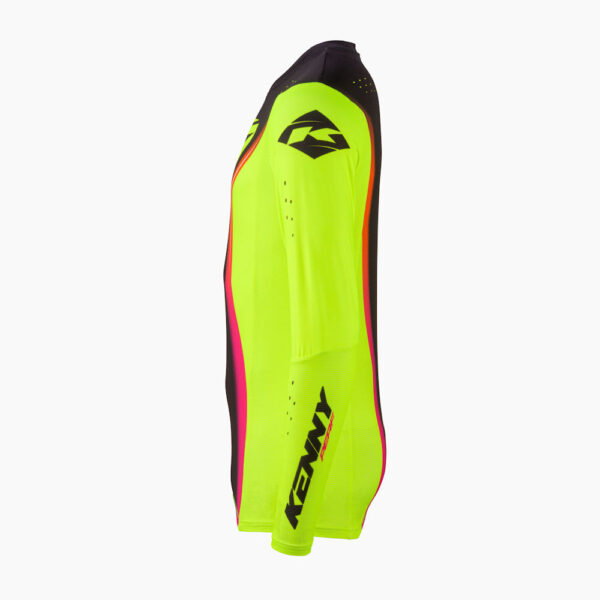 27_Perf_Solid_Yellow_Jersey_Left Kenny Performance Jersey - Solid Yellow