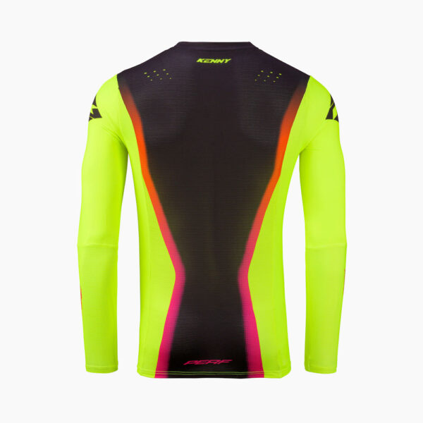 27_Perf_Solid_Yellow_Jersey_Rear Kenny Performance Jersey - Solid Yellow