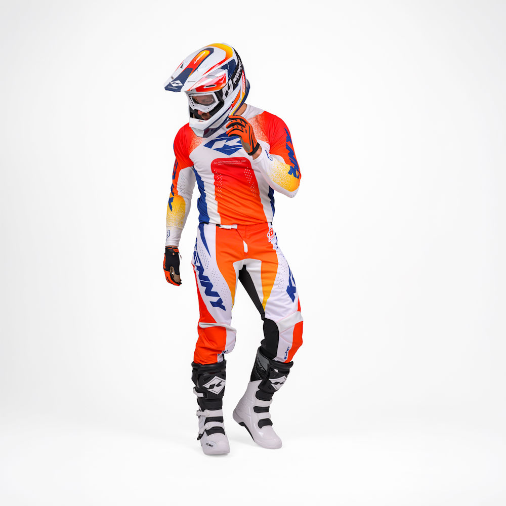 Kenny Track Jersey - Blast White