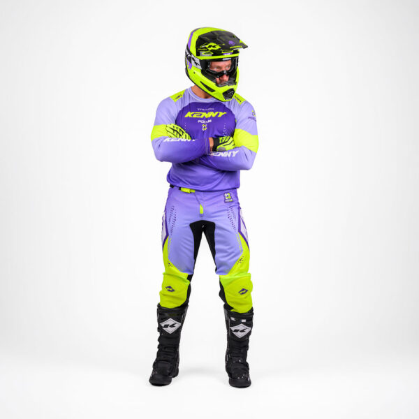 Kenny Track Jersey - Focus Purple