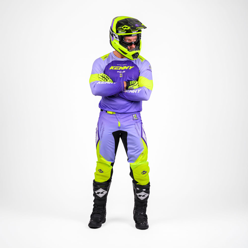 Kenny Track Jersey - Focus Purple