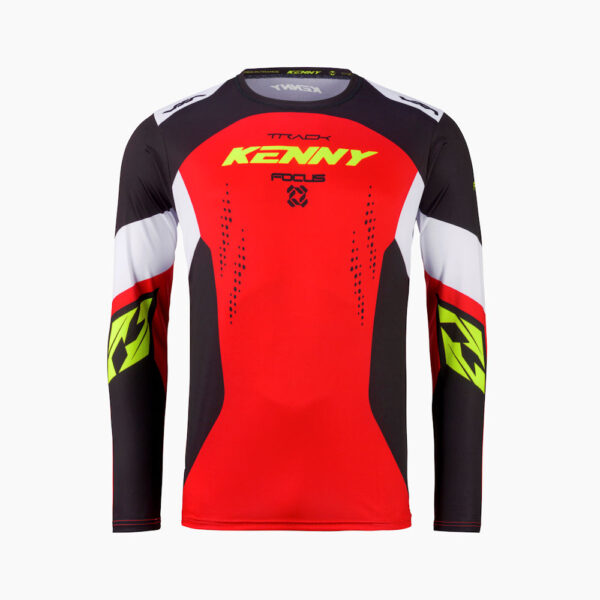 Kenny Track Jersey - Focus Red